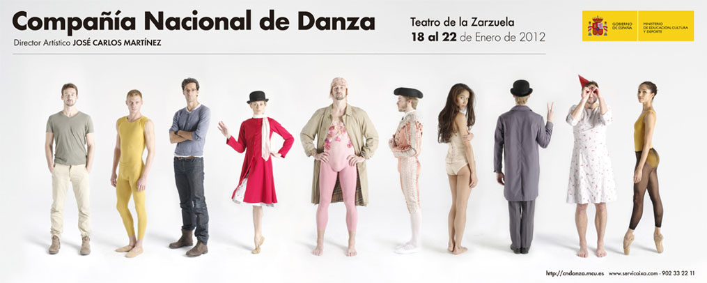 Branding for Compañía Nacional de Danza by Diego Hurtado de Mendoza